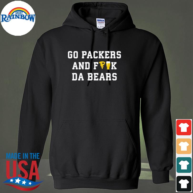 Aj Dillon Wearing Go Packers And Fuck Da Bears Shirt, hoodie, longsleeve  tee, sweater