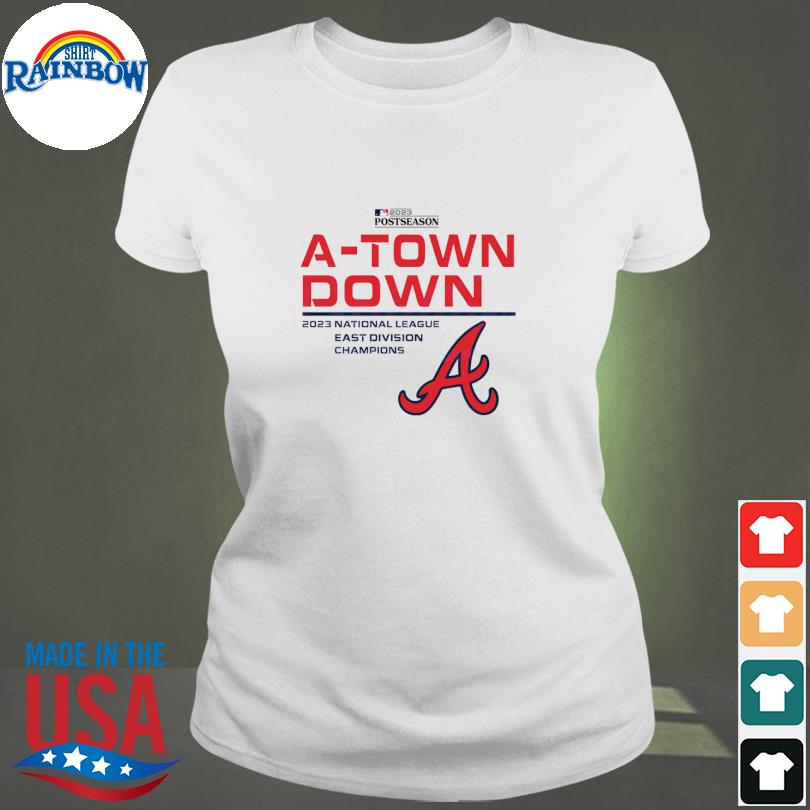 Atlanta Braves 2023 NL East Division Champions 2023 T Shirt -   Worldwide Shipping