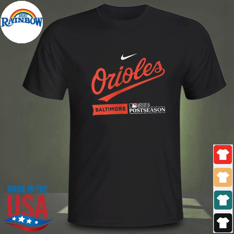 Baltimore orioles nike 2023 postseason authentic collection dugout shirt,  hoodie, sweater, long sleeve and tank top