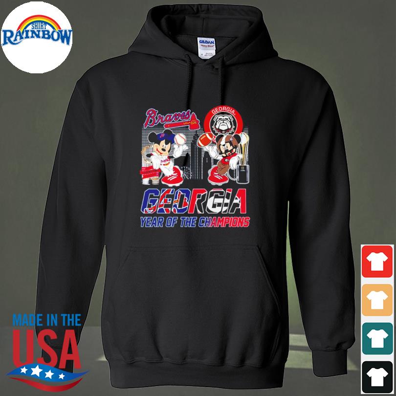 Georgia Bulldogs – Atlanta Braves Year Of The Champion Shirt