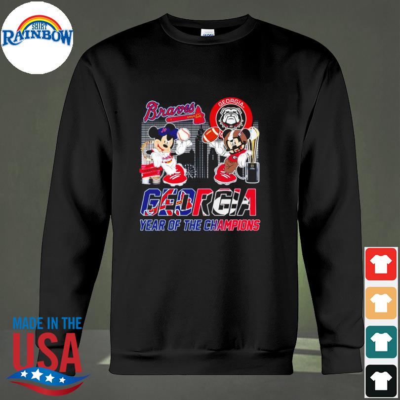 Georgia Bulldogs – Atlanta Braves Year Of The Champion Shirt