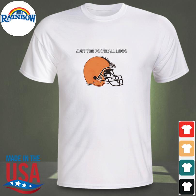 Cleveland Browns just the football logo helmet shirt, hoodie