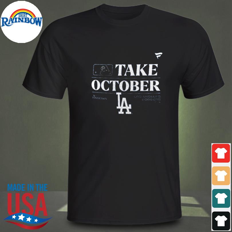 Official Los Angeles Dodgers 2023 Postseason Locker Room Shirt