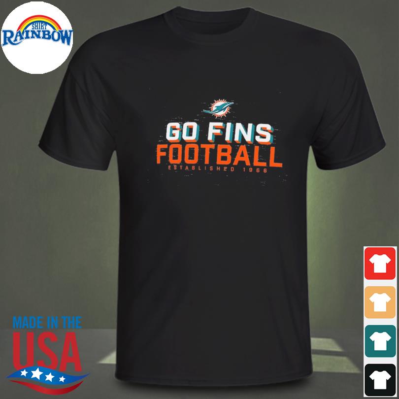 Miami Dolphins go Fins logo 2023 T-shirt, hoodie, sweater, long sleeve and  tank top