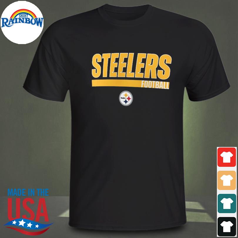 Men's Fanatics Branded Black Pittsburgh Steelers Primary Team Logo T-Shirt  