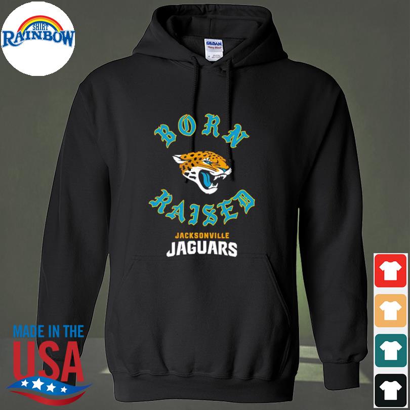 Jacksonville Jaguars Born X Raised Shirt, hoodie, longsleeve