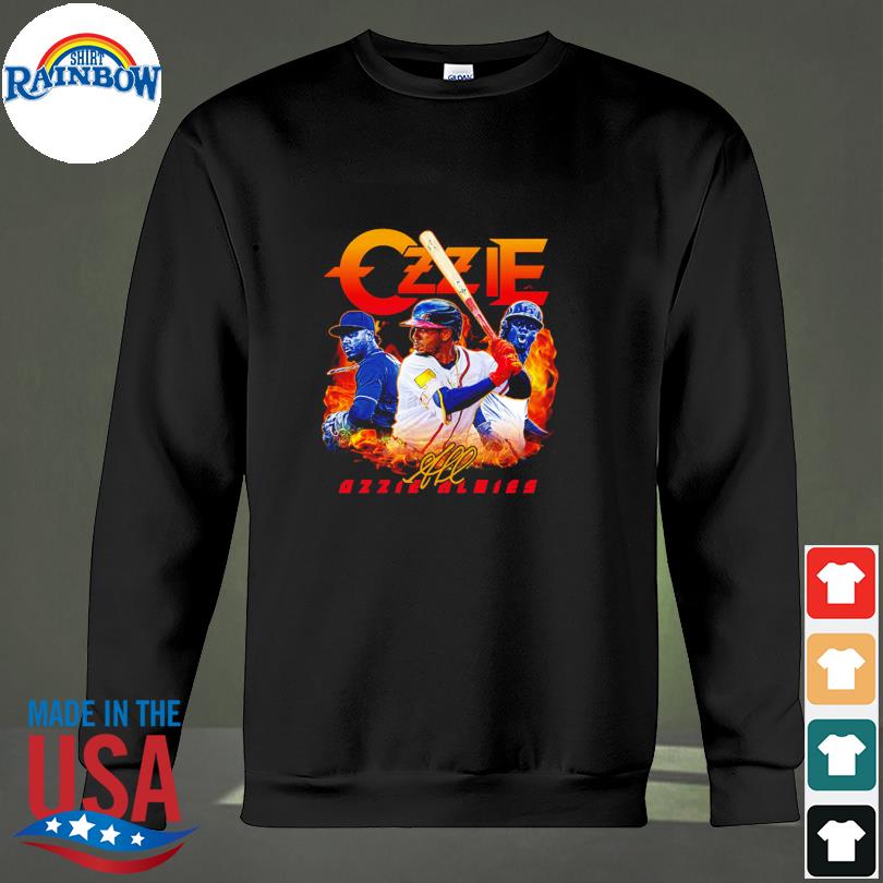 Ozzie Albies Ozzie Atlanta Braves Mlbpa Signature T-shirt,Sweater, Hoodie,  And Long Sleeved, Ladies, Tank Top