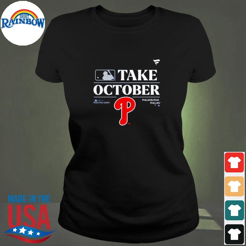 SaramanaCo Take October Phillies Sweatshirt, Philadelphia Playoffs 2023 Shirt, Phillies Red October Shirt