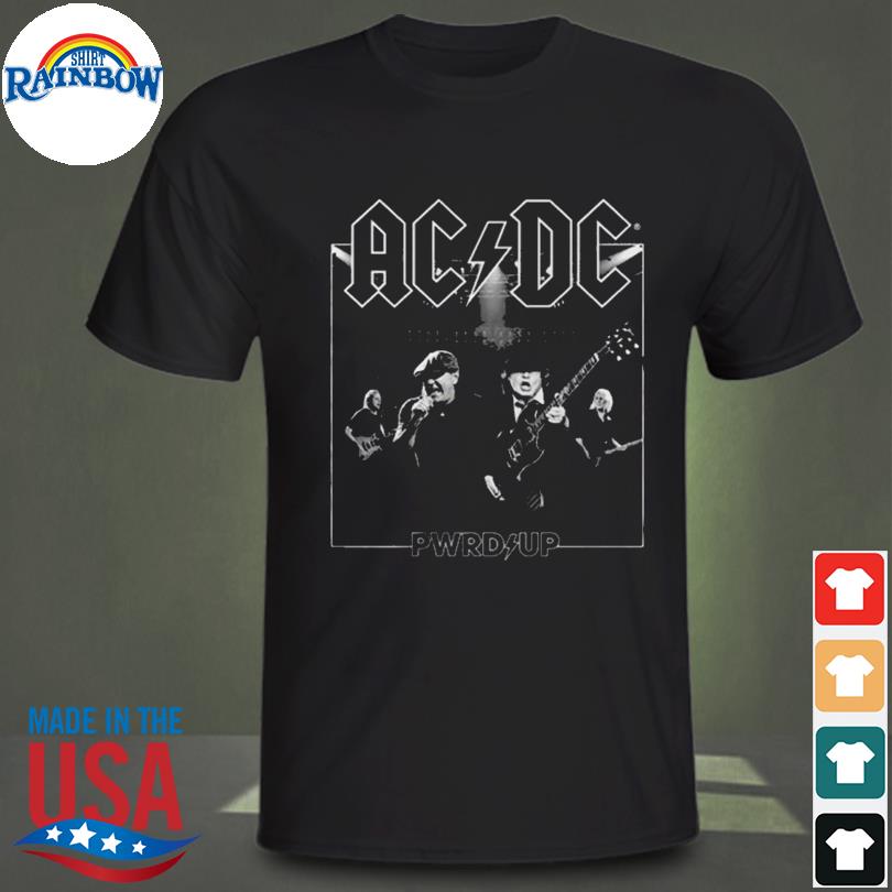 AC/DC Men's Rock Evolution T-Shirt Black