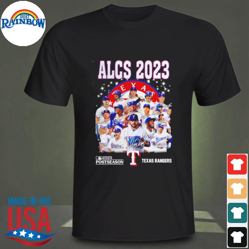 Texas Rangers 2023 ALCS MLB Postseason Shirt - Limotees