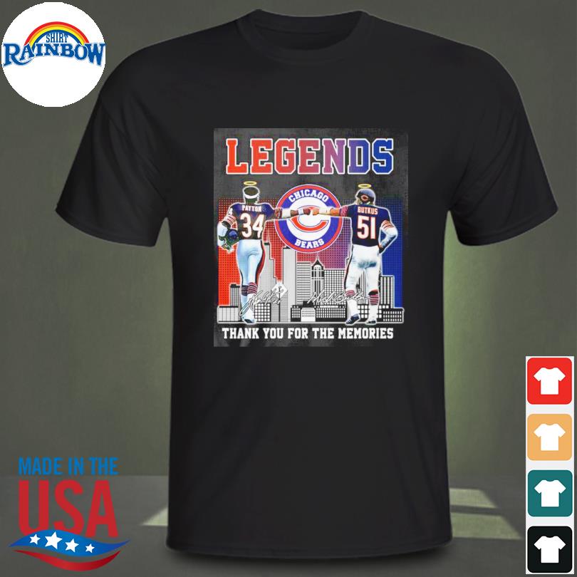 Chicago Bears Legends Unisex T-Shirt, hoodie, sweater and long sleeve