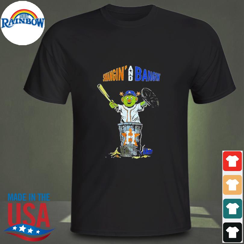 Houston Astros Mascot Orbit Swangin' And Bangin' Shirt