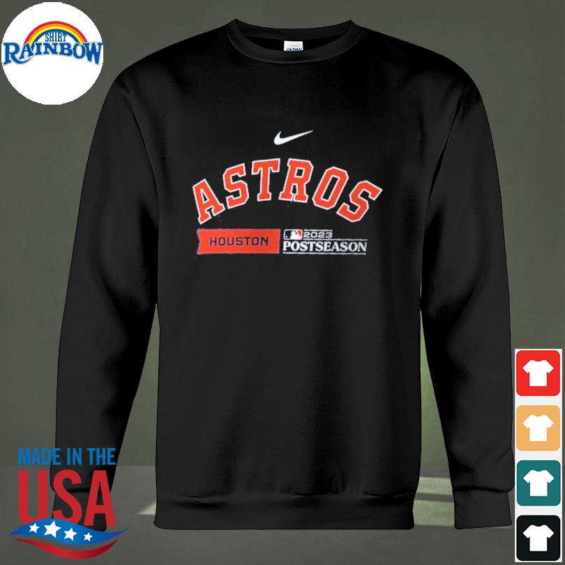 Houston Astros Nike 2023 Postseason Authentic Collection Dugout T-Shirt,  hoodie, sweater and long sleeve