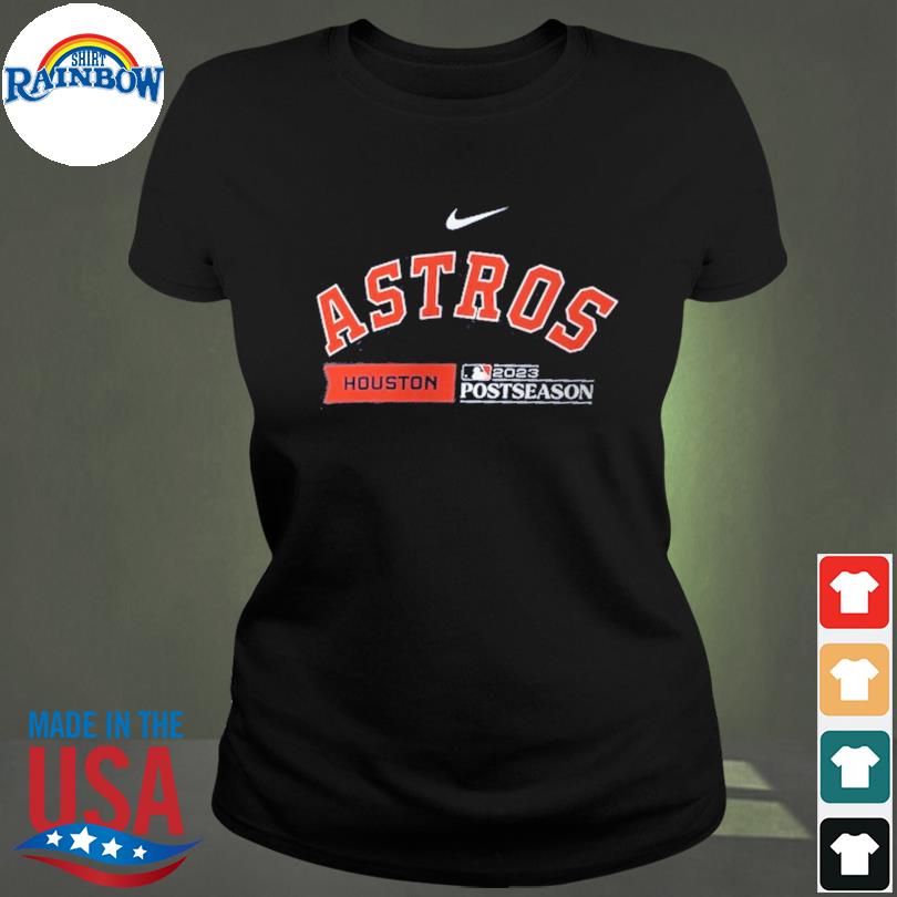 Houston Astros 2023 MLB Postseason Dugout Men's Nike Dri-FIT MLB T