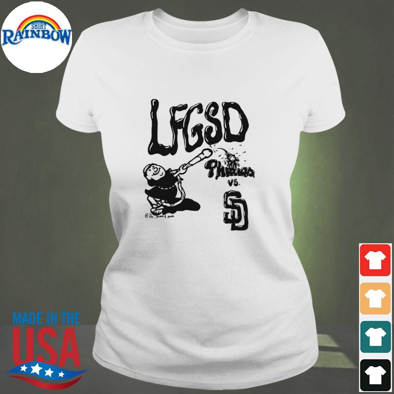 Official lfgsd phillies vs san diego padres shirt, hoodie