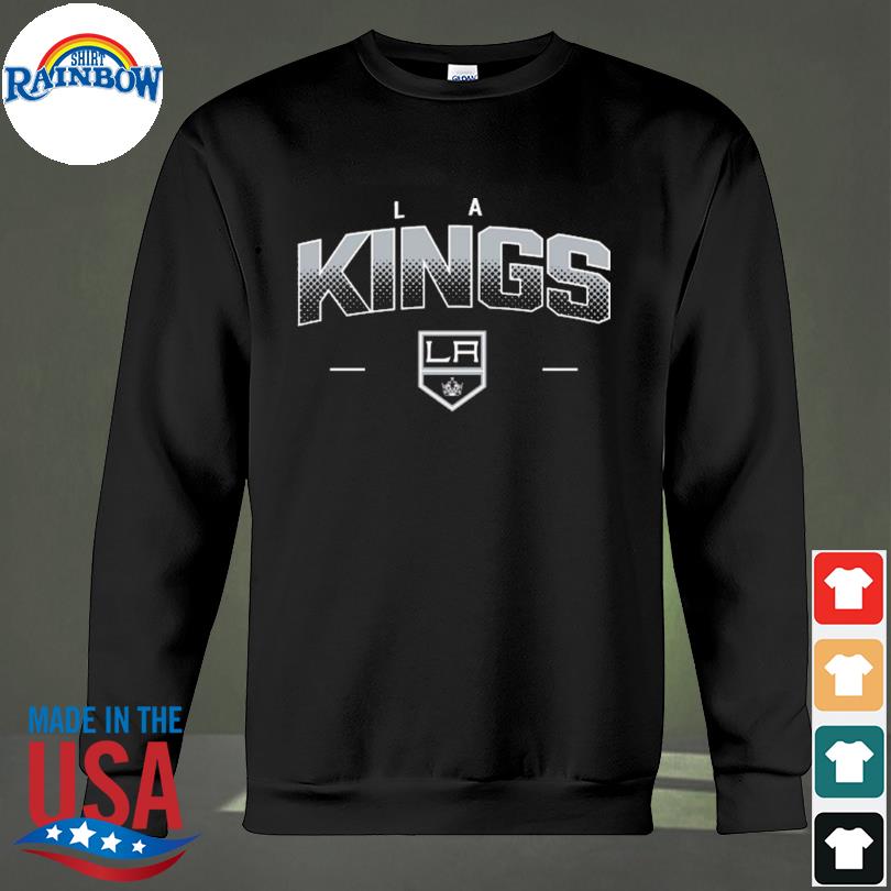 Los Angeles Kings Levelwear Logo Richmond T-Shirt - Black