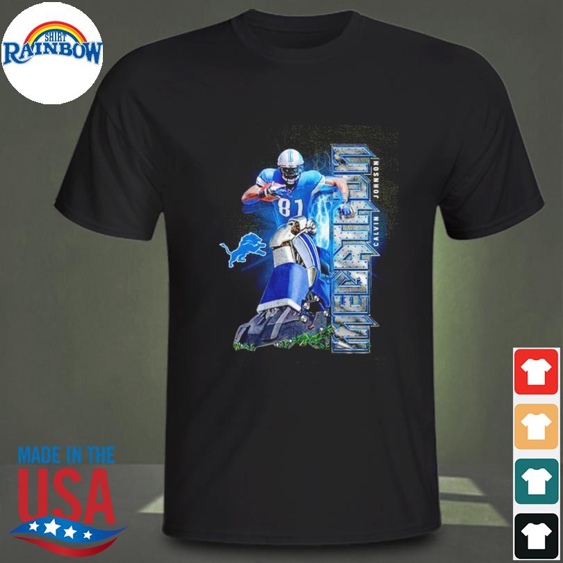 Calvin Johnson Shirt Megatron Lions Sweatshirt National Football League  Gift For HIm And Her - Family Gift Ideas That Everyone Will Enjoy