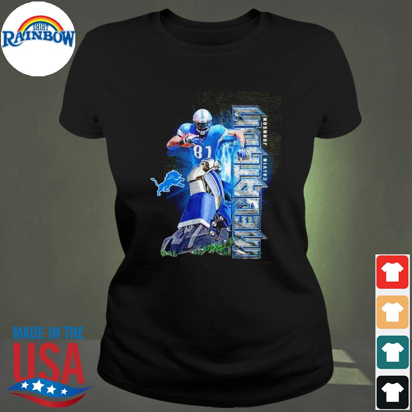 Hottertees Starry Night Calvin Johnson Megatron Shirt