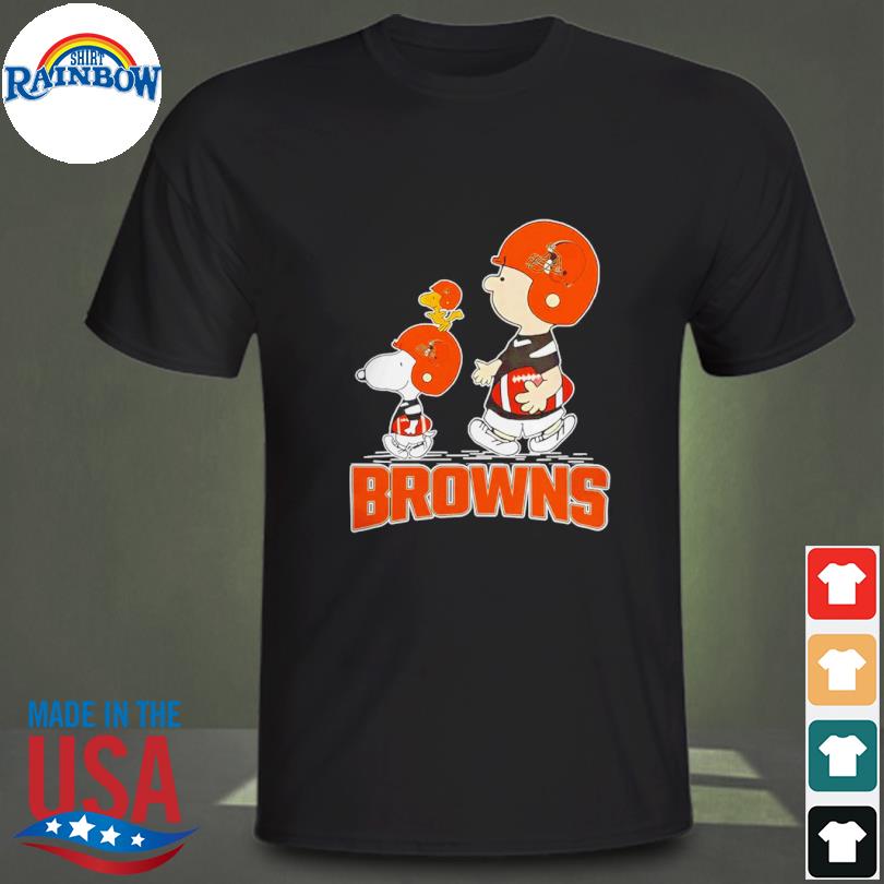 Cleveland Browns Snoopy and Charlie Brown Peanuts shirt, hoodie