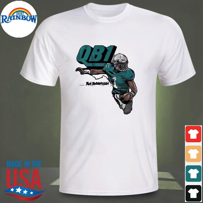 QB1 Tua Tagovailoa Miami Dolphins Shirt, hoodie, sweater, long sleeve and  tank top