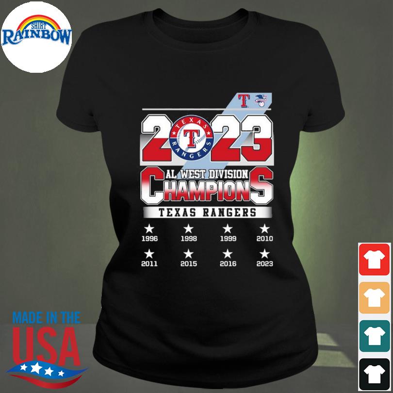 Texas Rangers 1996-2023 American League West Division Champions