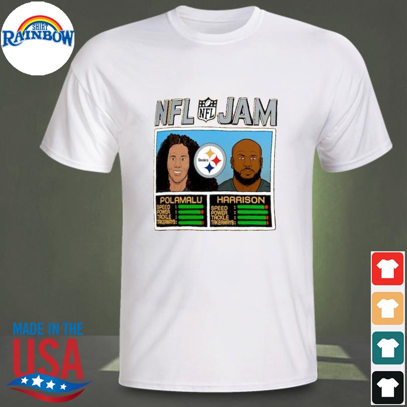 NFL Jam Pittsburgh Steelers Troy Polamalu & James Harrison Shirt, hoodie,  sweater, long sleeve and tank top