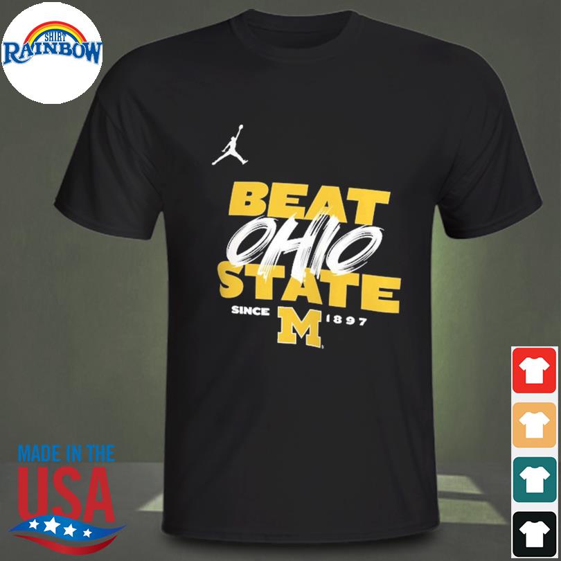 Jordan Brand Navy Michigan Wolverines Michigan-Ohio State Rivalry T-Shirt