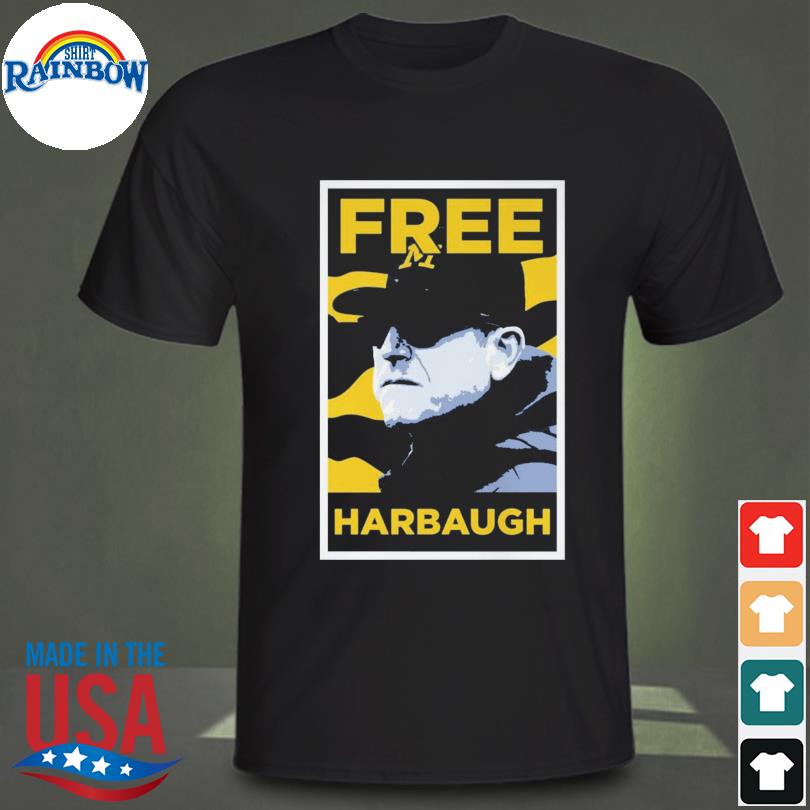 Michigan Football Free Harbaugh history 2023 shirt