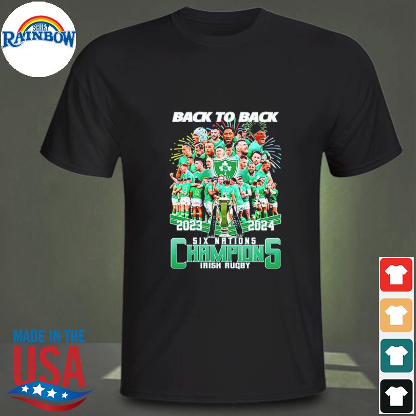 2024 Back To Back Six Nations Champions Irish Rugby Shirt